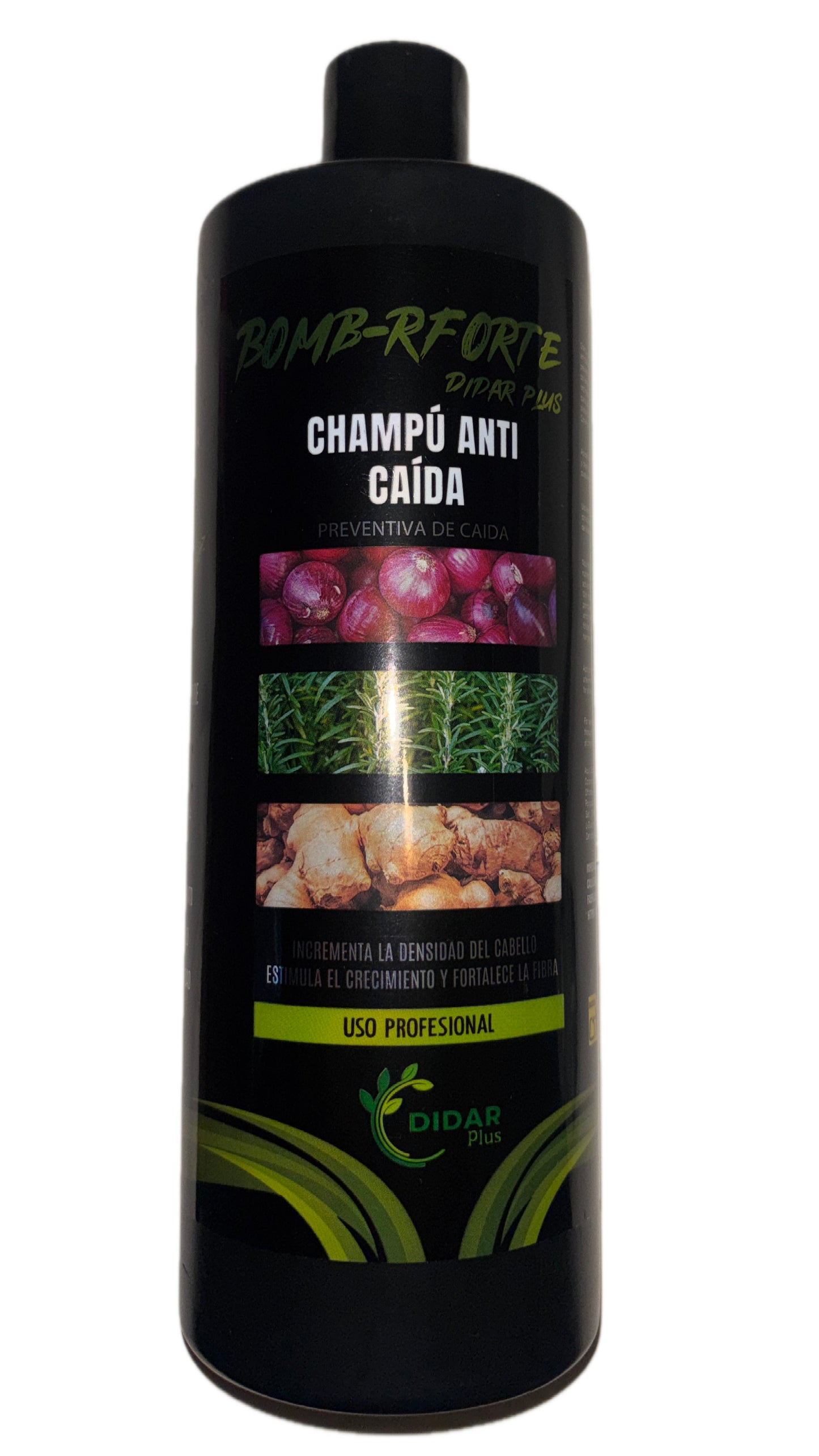 Champú Anti-Caída Bomb-RForte DIDAR Plus – Fórmula Profesional