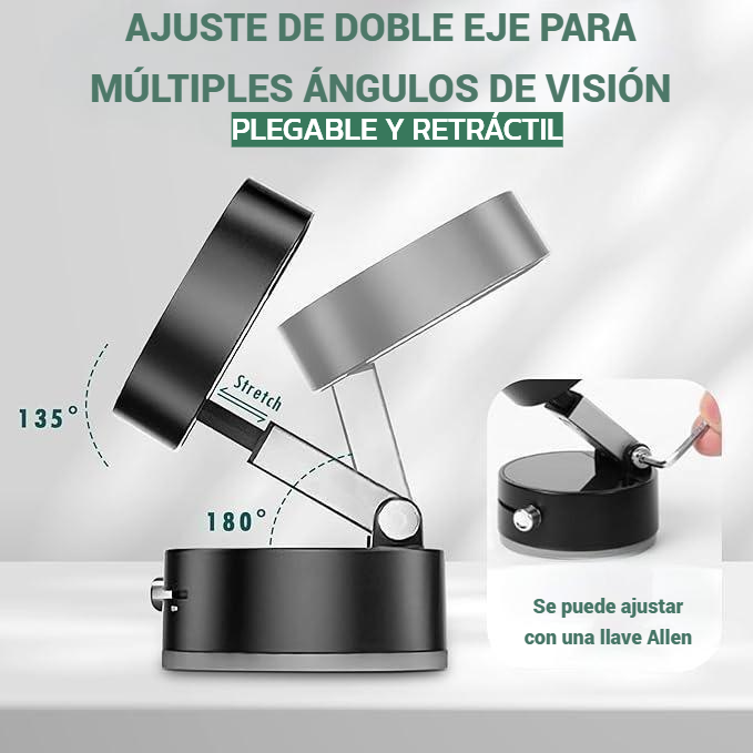 Soporte Magnético Ventosa Rotación 360° - Coche Escritorio Pared Universal para Iphone y Android