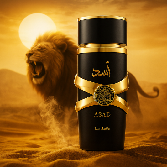 Lattafa| ASAD 100ml | El poder del león en una fragancia masculina